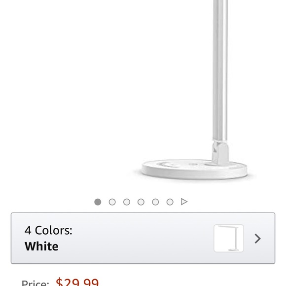 TaoTronics desk lamp 1 or 2 available (white) - Picture 3 of 4